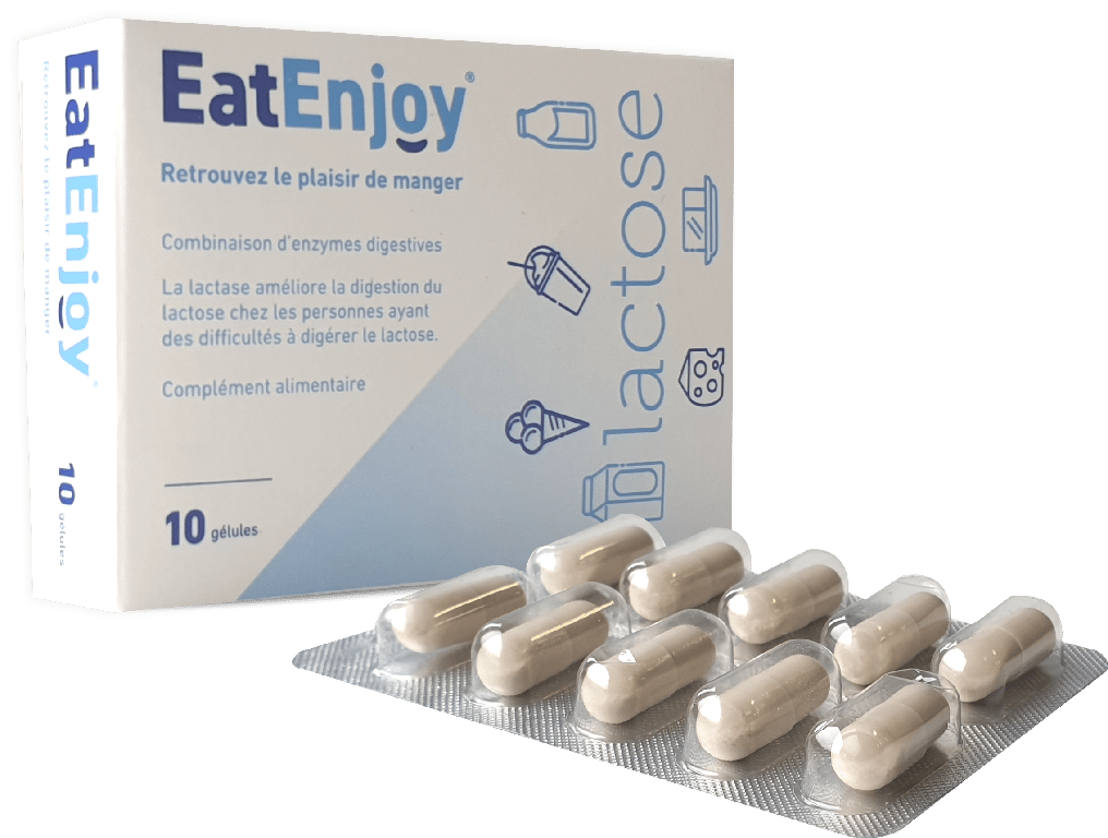 EatEnjoy lactose contre les effets désagréables de l’intolérance au lactose?